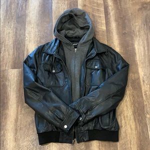 Men’s leather jacket